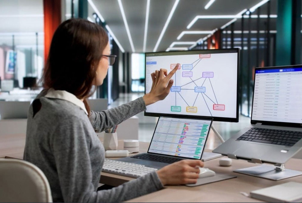 Reviewing how a firm's technology decisions connect across its systems